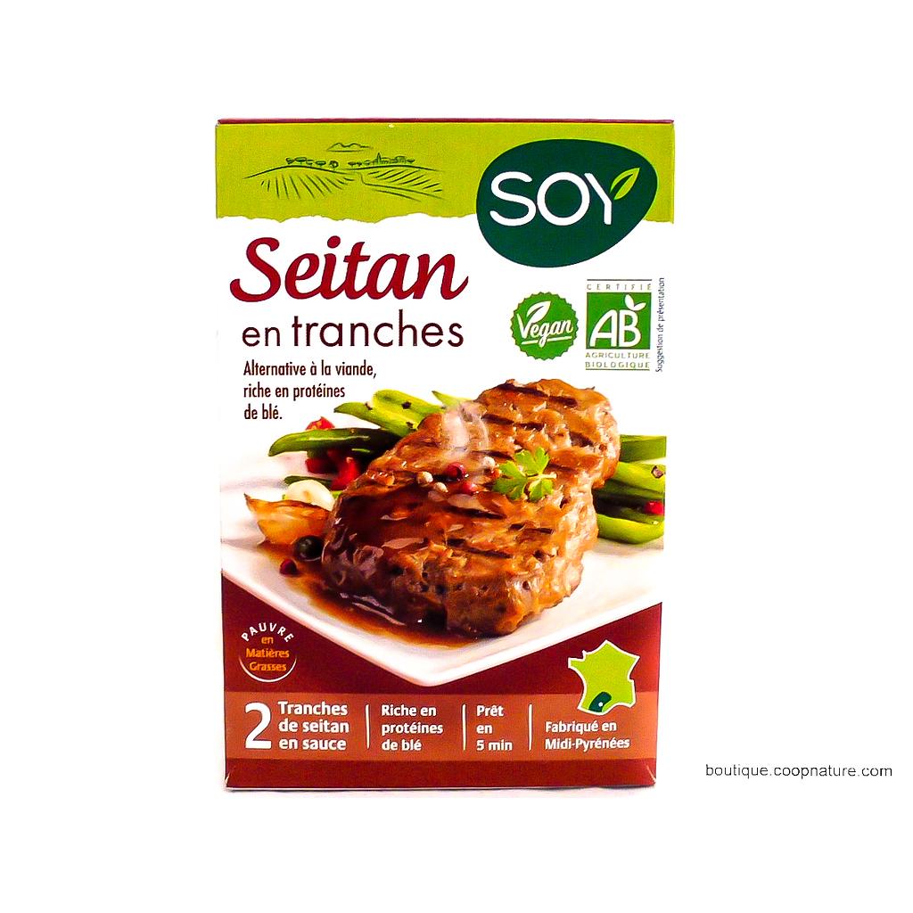 SEITAN EN TRANCHES 2X125G SOY