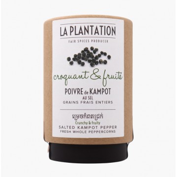 POIVRE DE KAMPOT FRAIS AU SEL - 50g TUBE