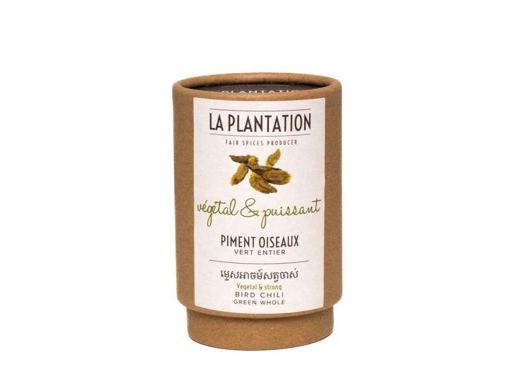 PIMENT OISEAU VERT ENTIER -  15g
