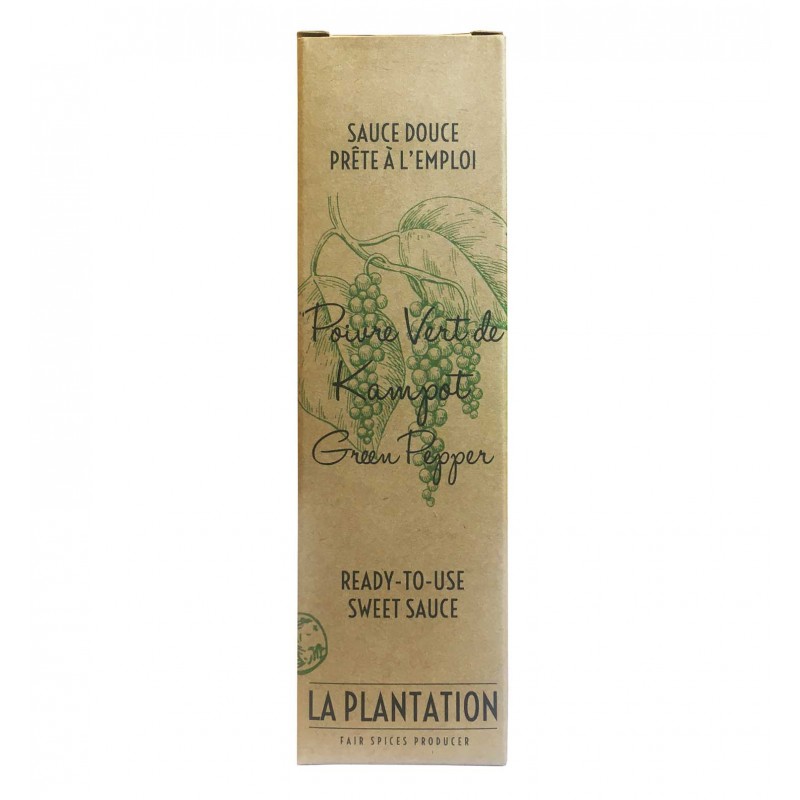 SAUCE POIVRE DE KAMPOT VERT LA PLANTATION 100ML