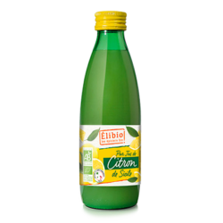 JUS DE CITRON BIO 250ml ELIBIO