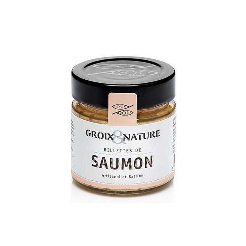 RILLETTE SAUMON GROIX/NATURE 100G
