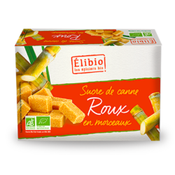 SUCRE DE CANNE ROUX MORCEAUX ELIBIO
