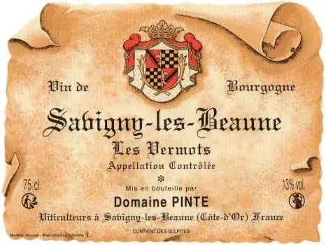 VIN BLANC SAVIGNY  2020 &quot; Les Vermonts&quot;