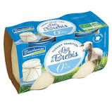 YAOURT BREBIS 0% 2X 125G