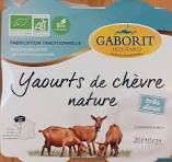 YAOURT DE CHEVRE NATURE 4X125