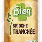 BRIOCHE TRANCHEE 400GR