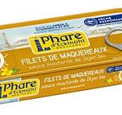 FILETS DE MAQUEREAUX SAUCE MOUTARDE DE DIJON