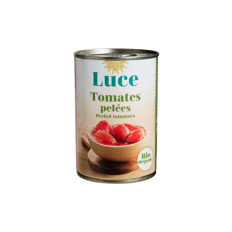 TOMATES PELEES 400G LUCE