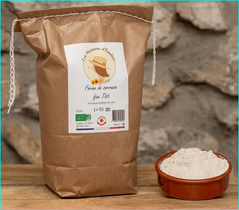 FARINE SEMI COMPLETE DE SARRASIN T65 BIO VRAC LOCAL