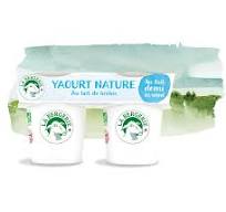 YAOURT BREBIS 1/2 ECREME NATURE 2X125G BIO