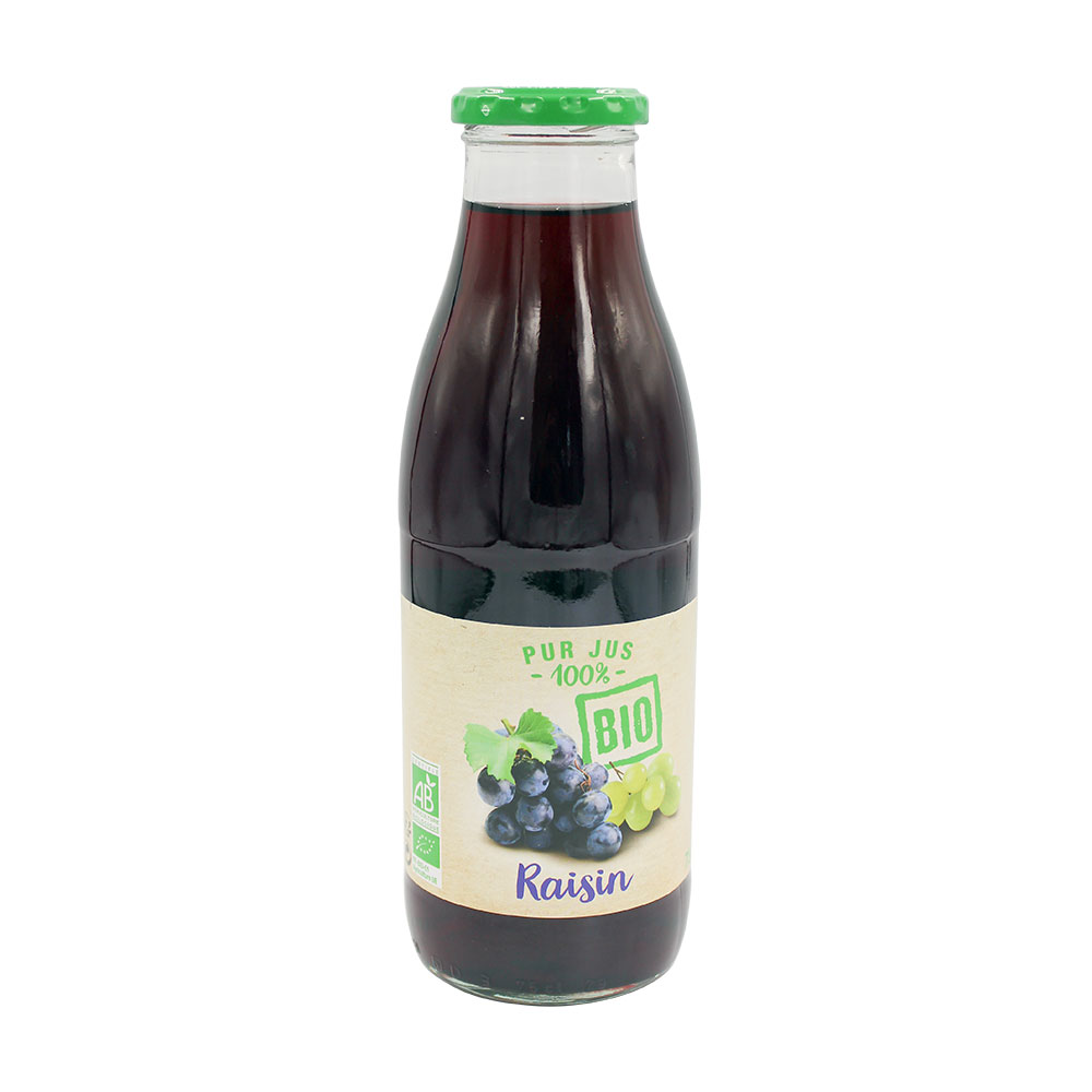 PUR JUS RAISIN 75CL BIO