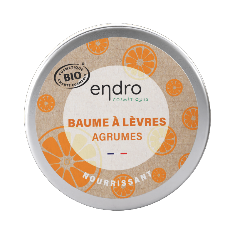 BAUME A LEVRES AGRUMES 15 ml BIO