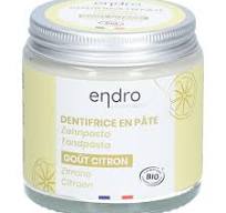 DENTIFRICE EN PATE GOUT CITRON BIO 100ML ENDRO