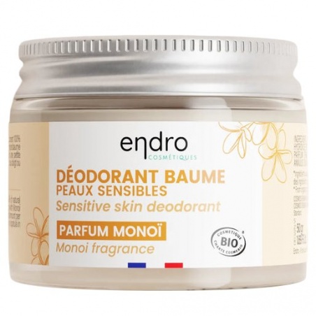 DEODORANT BAUME PEAUX SENSIBLES MONOÏ 50 ml BIO
