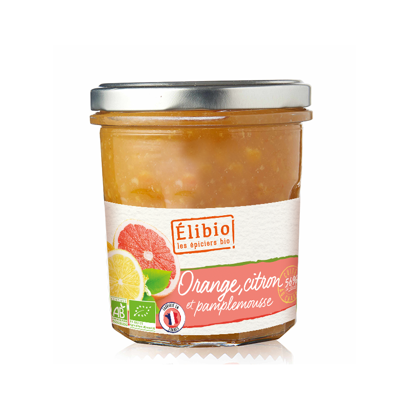 PREPARATION FRUITEE ORANGE CITRON PAMPLEMOUSSE