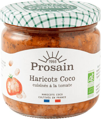 HARICOTS COCO CUISINE A LA TOMATE ET PETITS LEGUMES 690G BIO