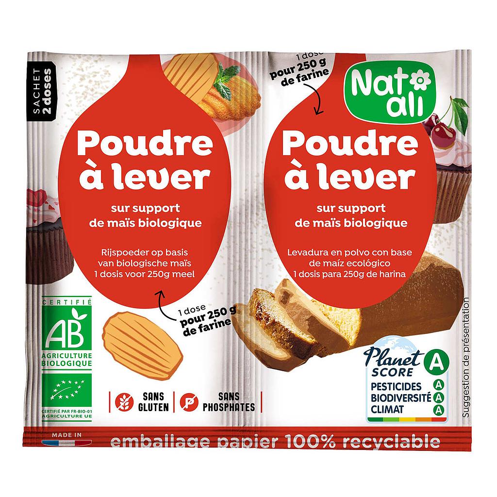 POUDRE A LEVER  SS GLUTEN/PHOSPHATES NATALI 2X7GR