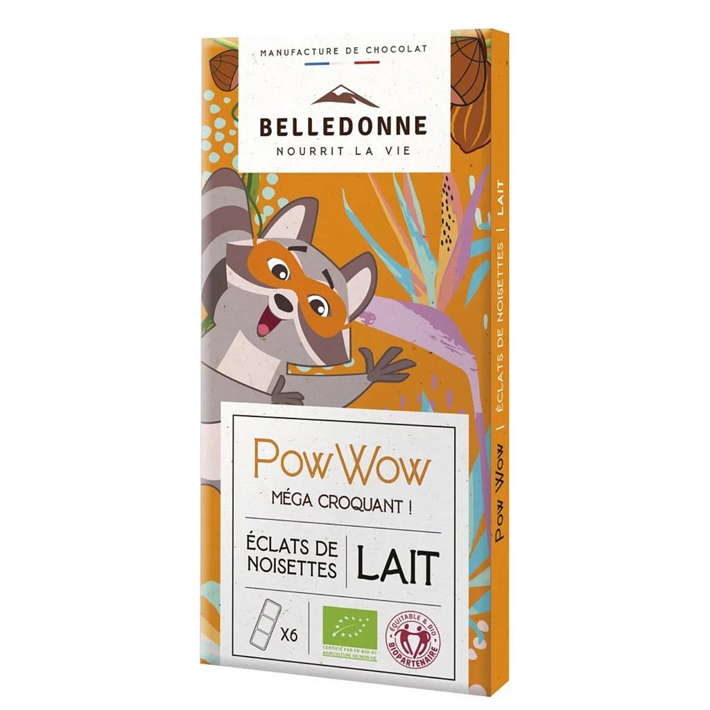 TABLETTE CHOCOLAT AU LAIT NOISETTE BIO 80G