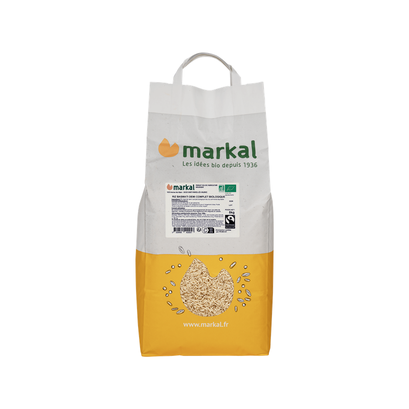 RIZ BASMATI SEMI COMPLET MARKAL VRAC