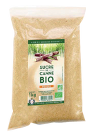 SUCRE DE CANNE ROUX 1KG BIO