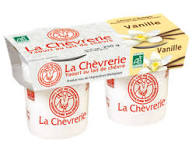 YAOURT CHEVRE VANILLE 2X 125G BIO