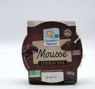 MOUSSE CHOCOLAT NOIR 100G BIO