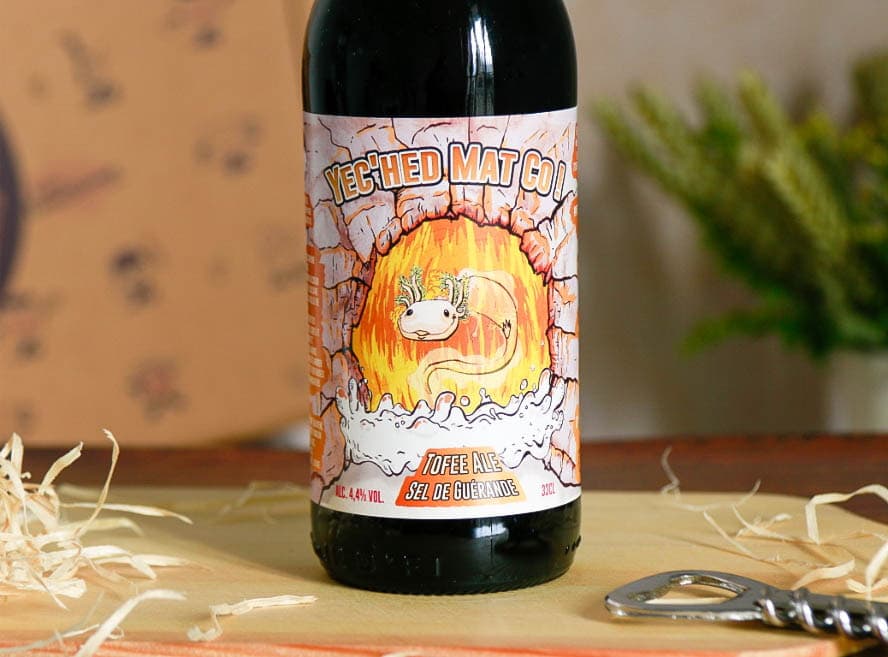 BIERE YEC'HED MAT CO ! 33cl TOFFEE ALE AU SEL DE GUERANDE 6.2°