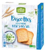 BISCOTTES SANS SEL SANS SUCRES AJOUTES 270G