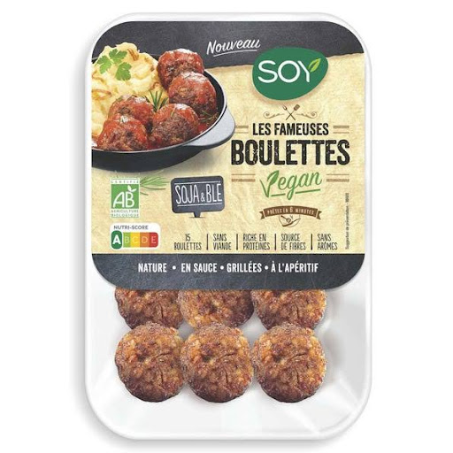 BOULETTES VEGAN X15 250G SOY