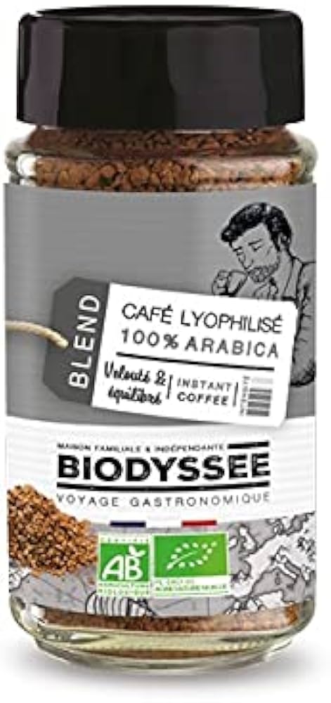 CAFE LYOPHILISE 100% ARABICA 100G BIO