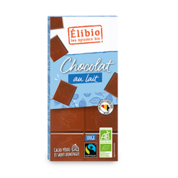 TABLETTE CHOC LAIT ELIBIO 100GR