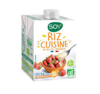 CREME DE RIZ CUISINE AU RIZ DE CAMARGUE SOY