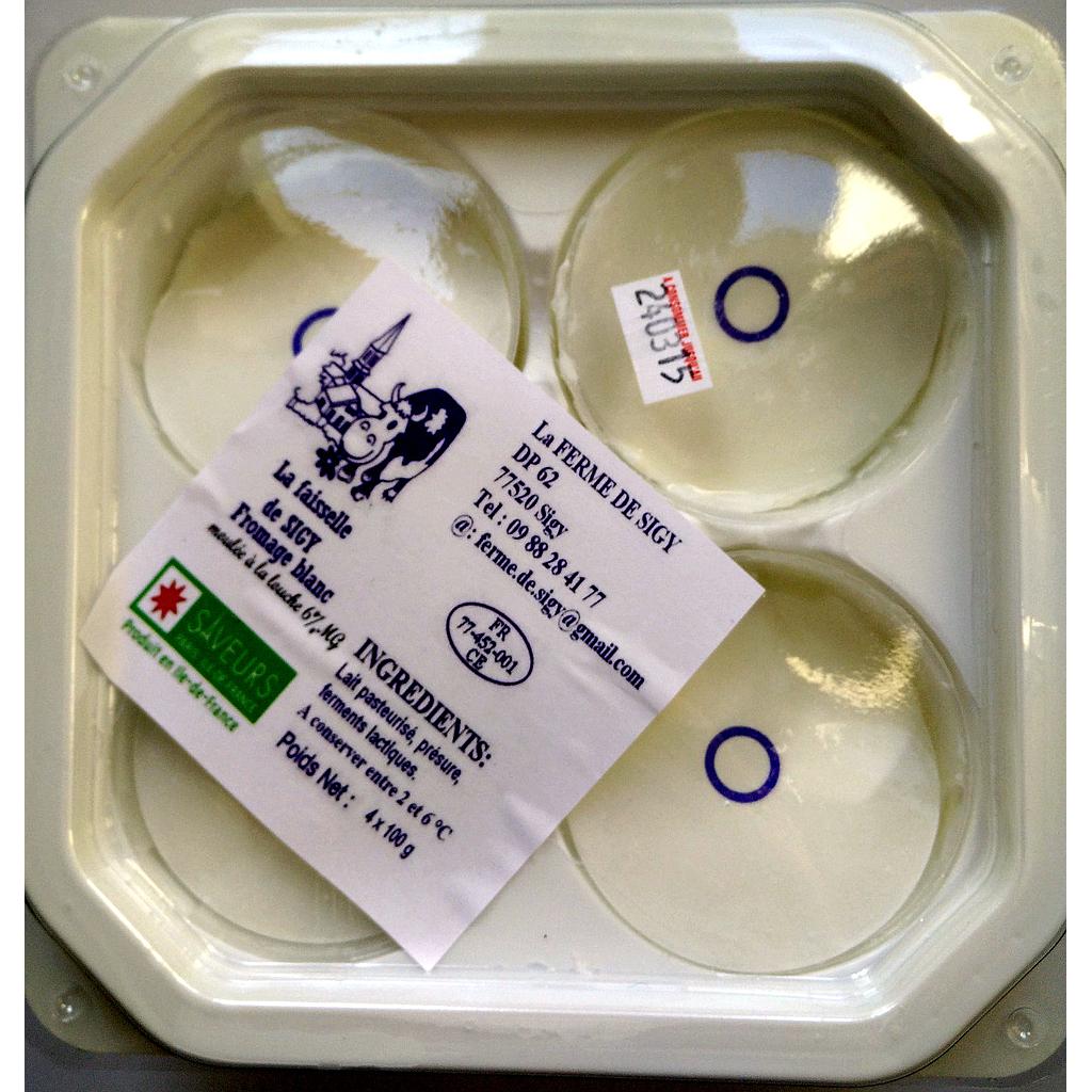 FAISSELLE 4X100G SIGY