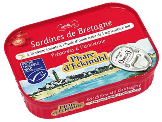 SARDINES A LA SAUCE TOMATE ECKMUHL