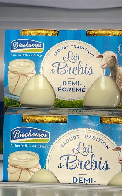 YAOURT BREBIS 1/2 ECREME 2x125g