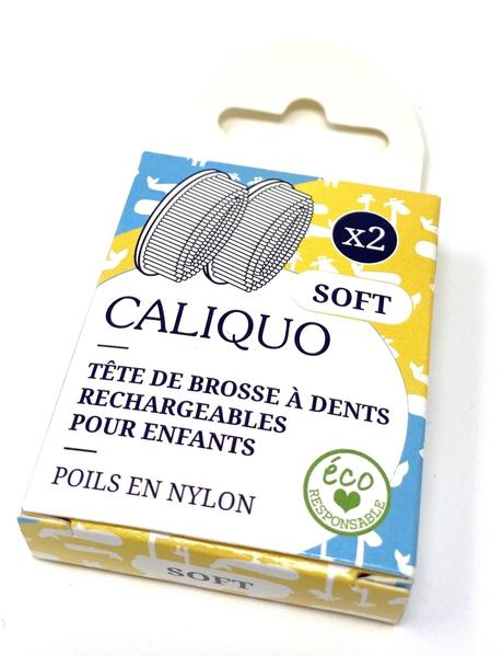 1 RECHARGES BROSSES A DENTS X2 ENFANT SOUPLE